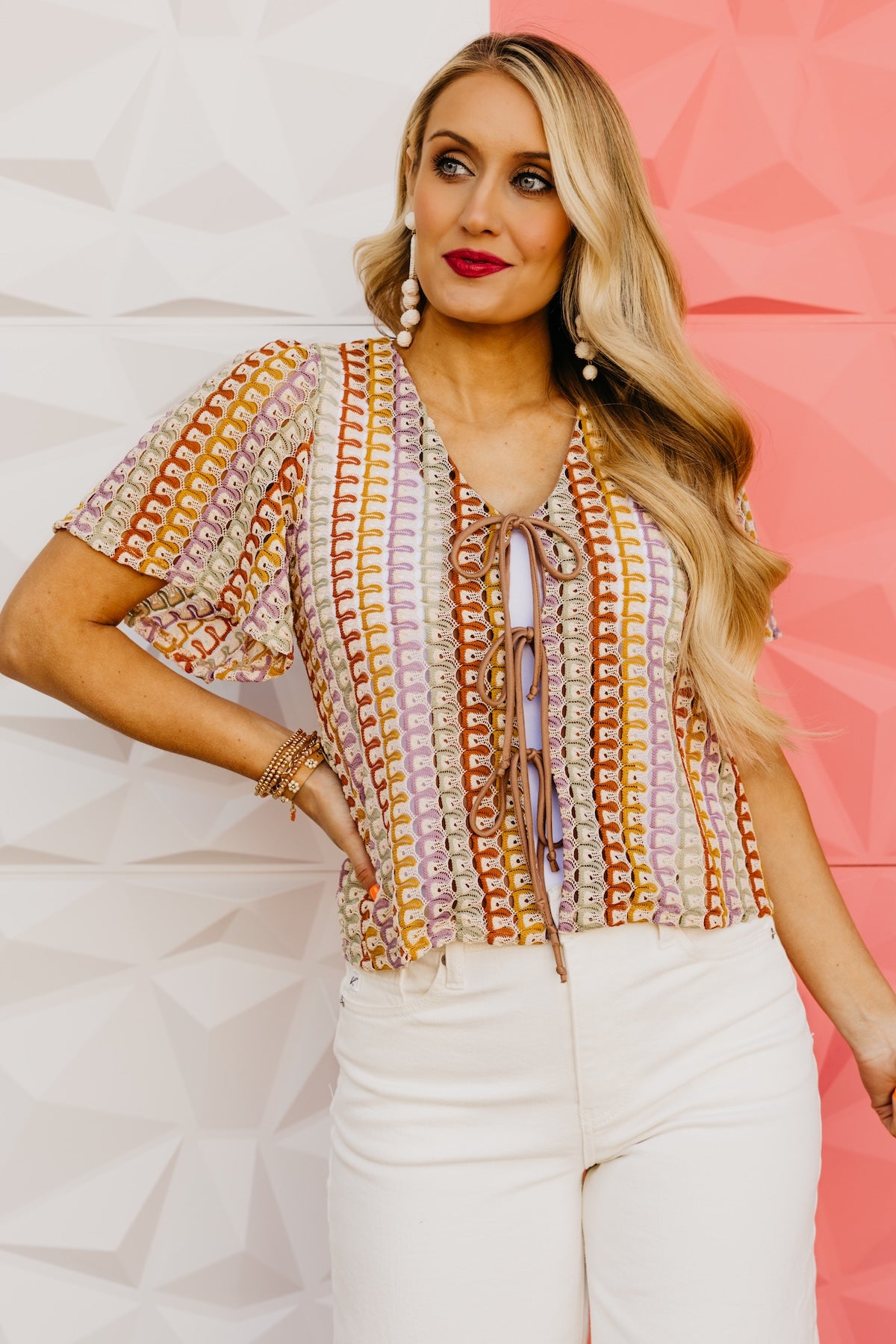 The Janae Bow-Tie Top