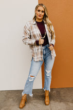 The Bryant Oversized Boyfriend Flannel Shirt