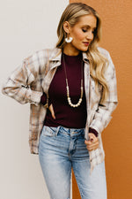 The Bryant Oversized Boyfriend Flannel Shirt