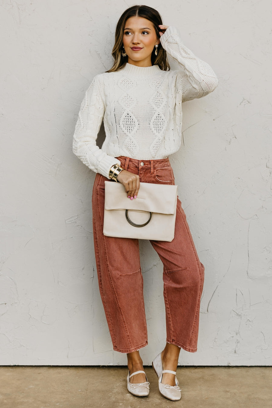 The Zanna Cable Knit Sweater