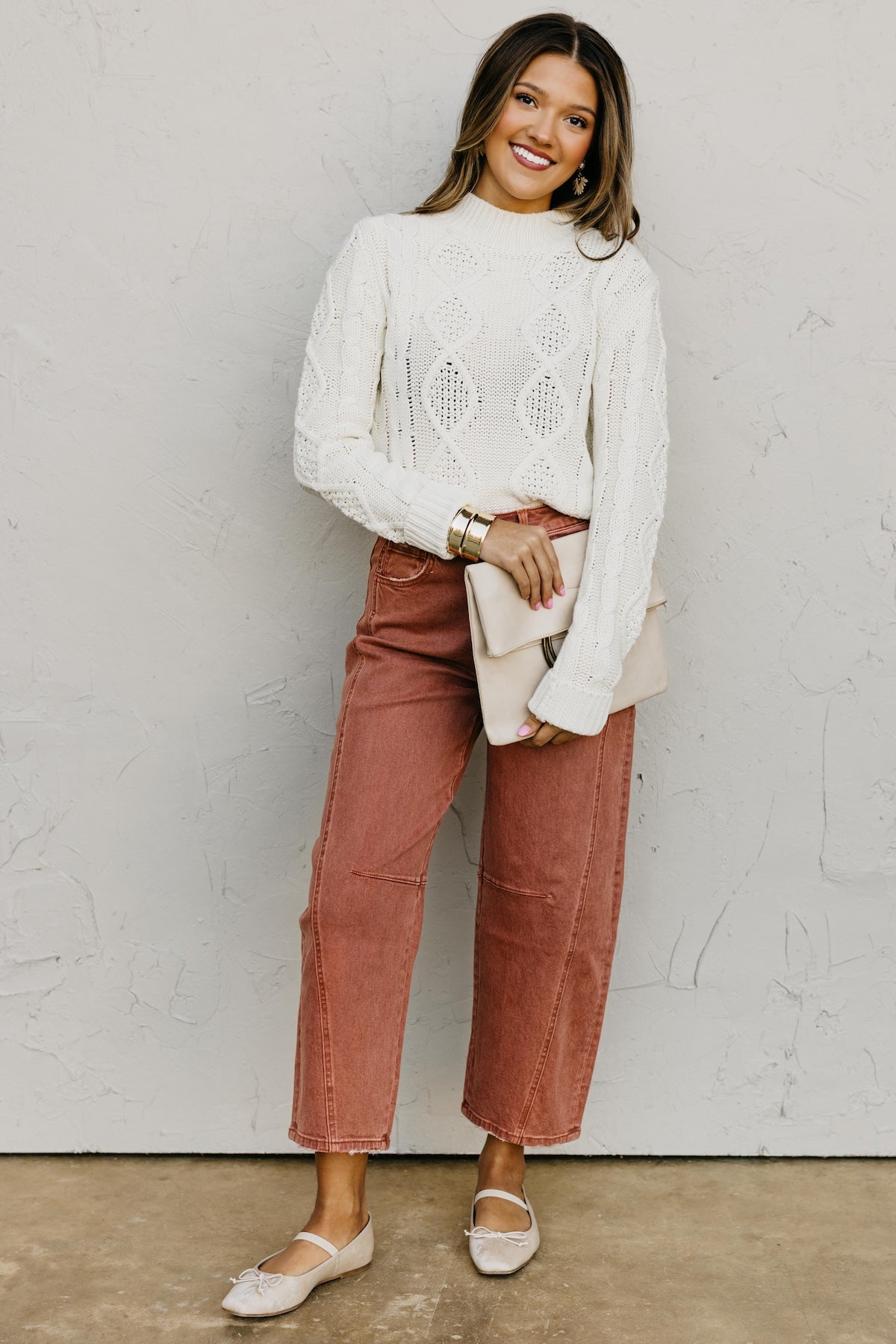 The Zanna Cable Knit Sweater