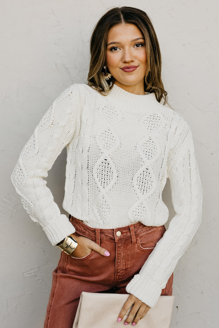 The Zanna Cable Knit Sweater