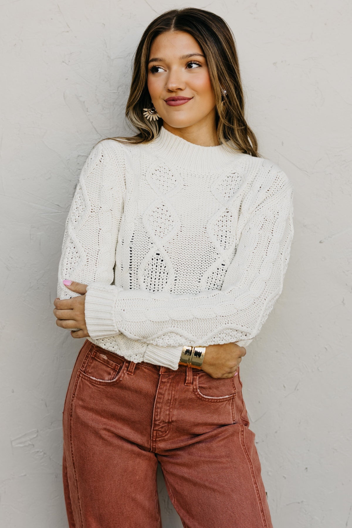 The Zanna Cable Knit Sweater