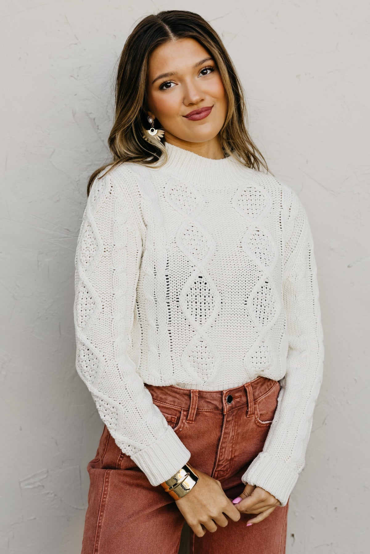 The Zanna Cable Knit Sweater