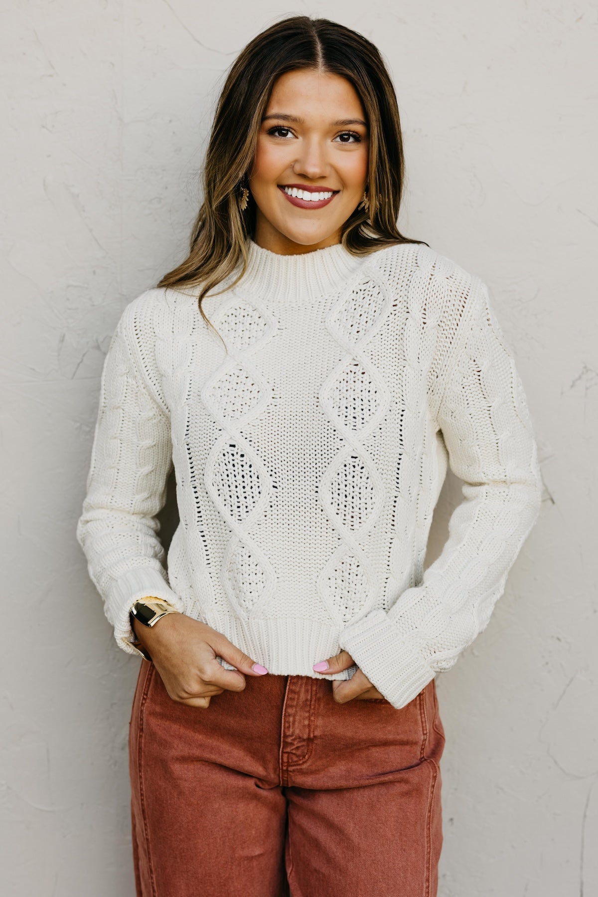 The Zanna Cable Knit Sweater
