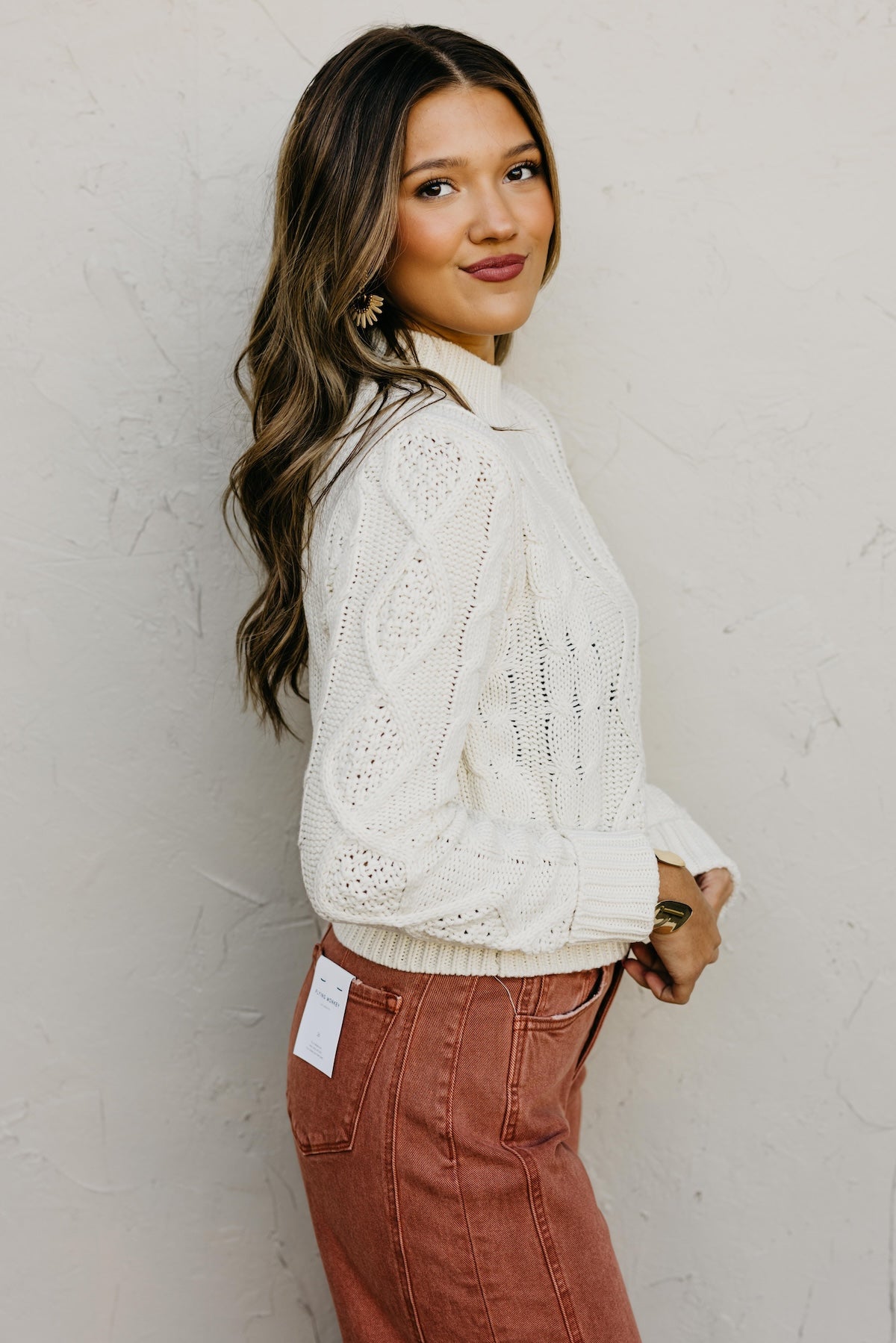 The Zanna Cable Knit Sweater