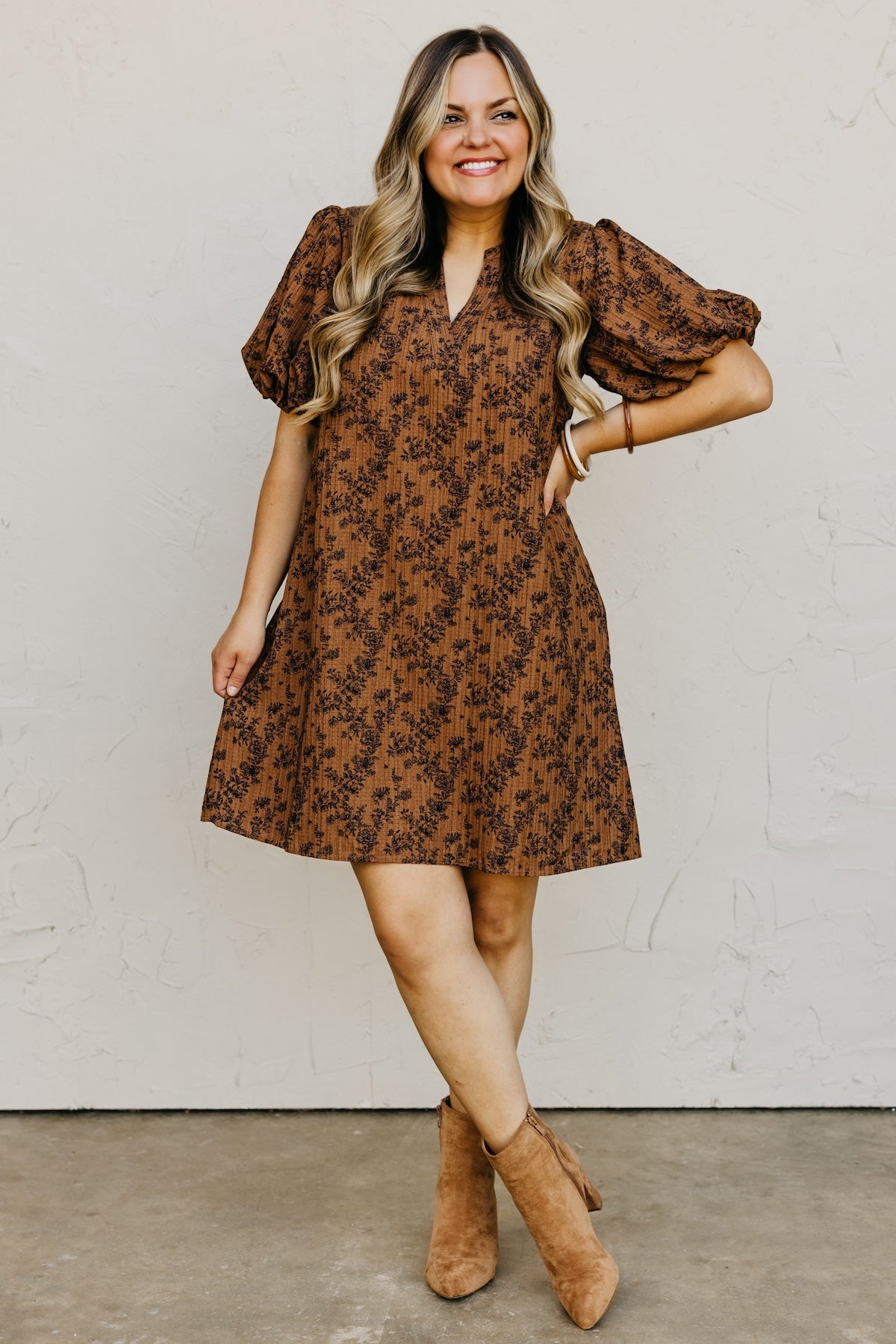 The Melody Floral Mini Dress