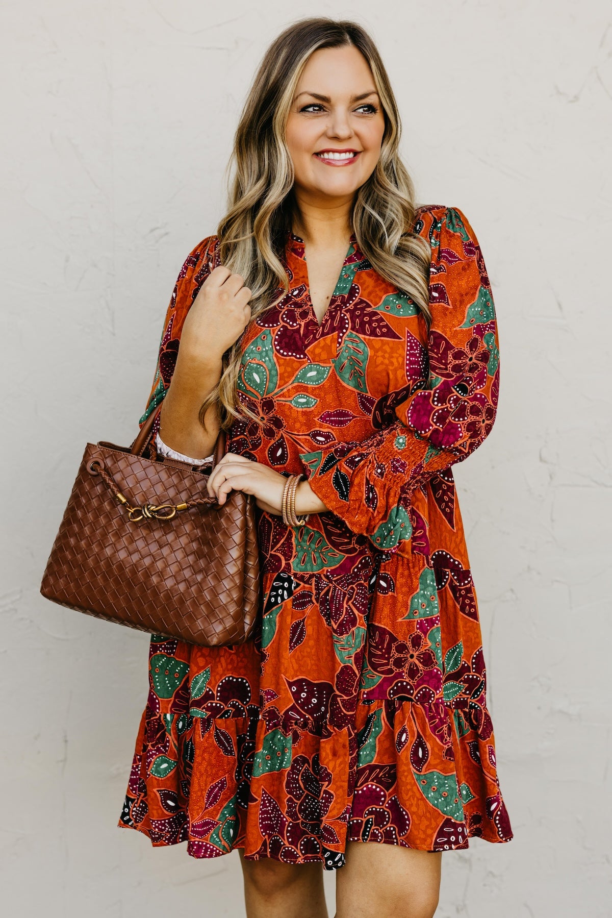 The Jessel Tiered Mini Dress