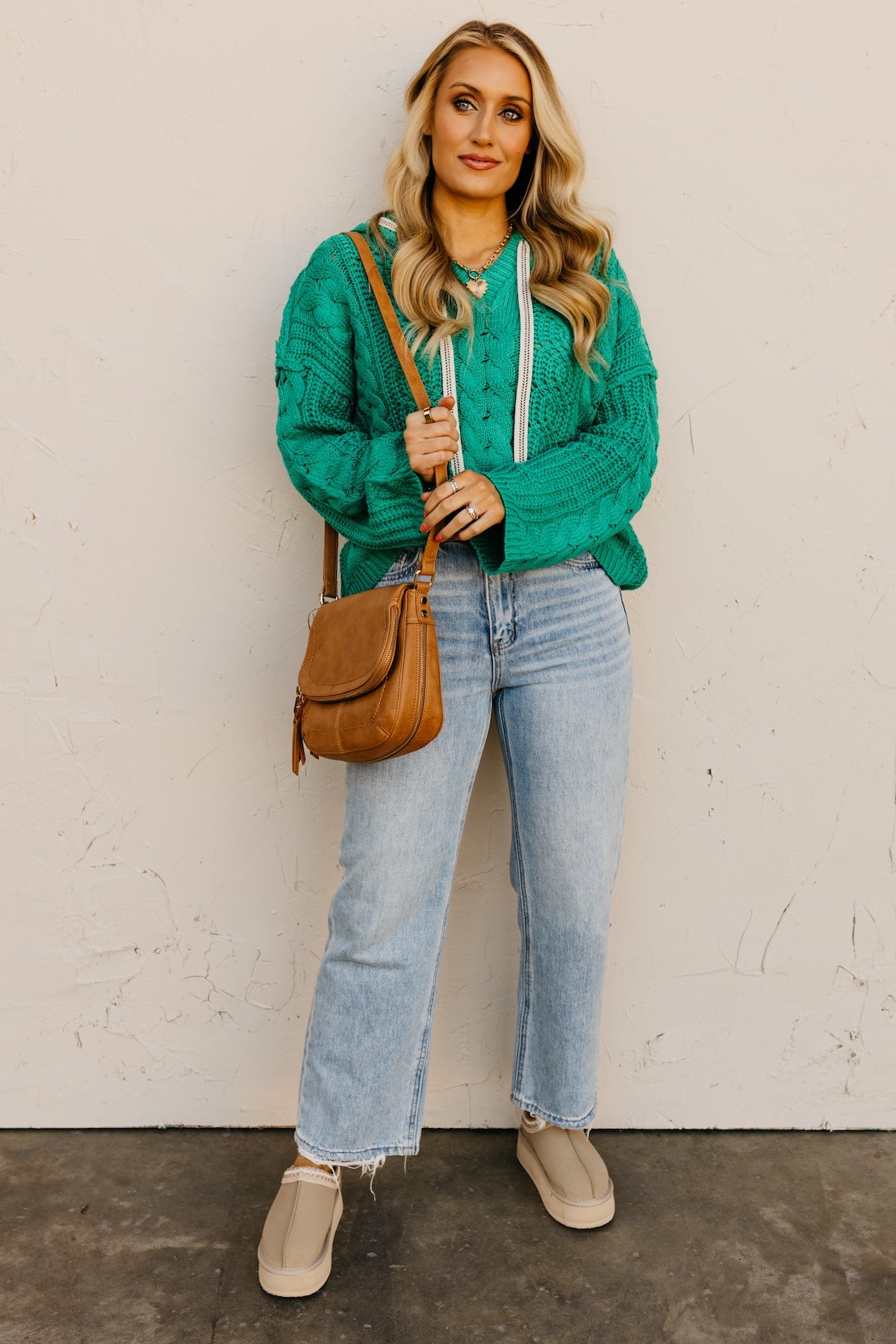 The Christian Chunky Knit Hooded Sweater