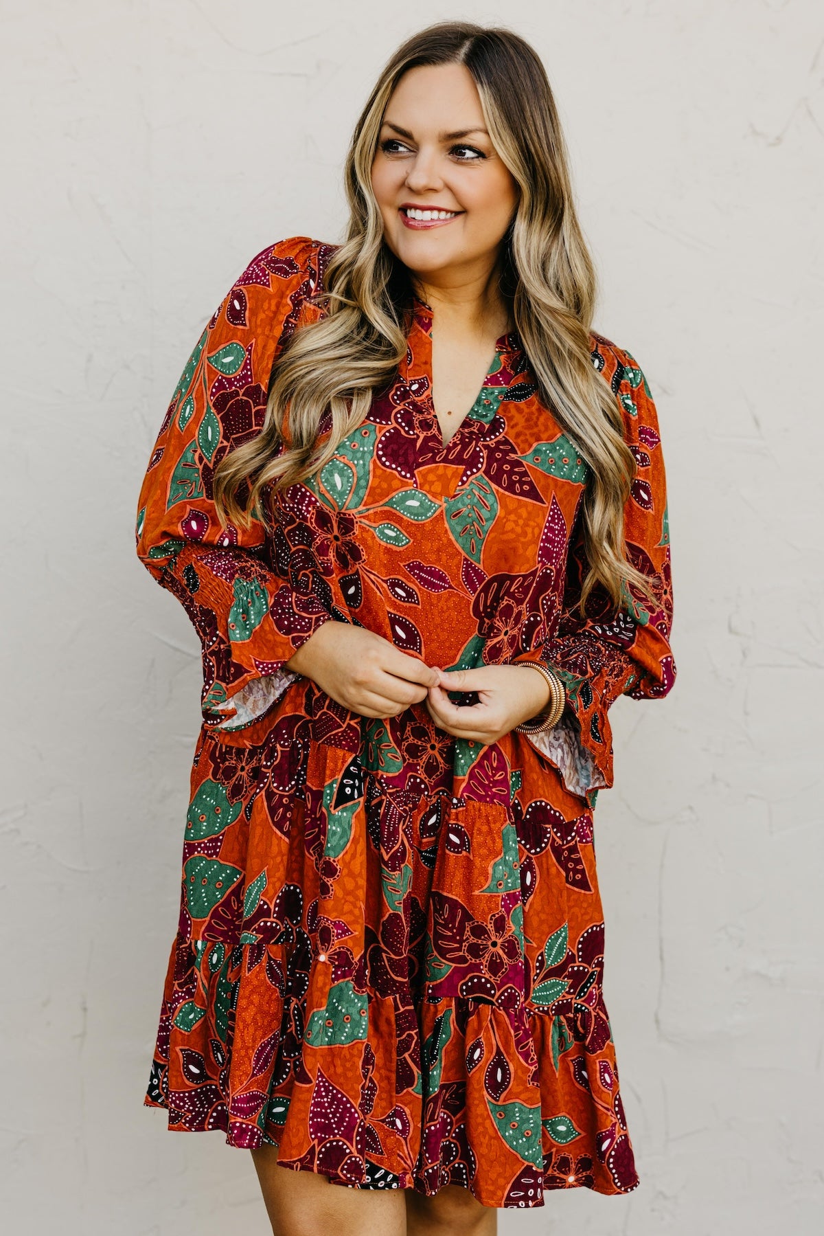 The Jessel Tiered Mini Dress