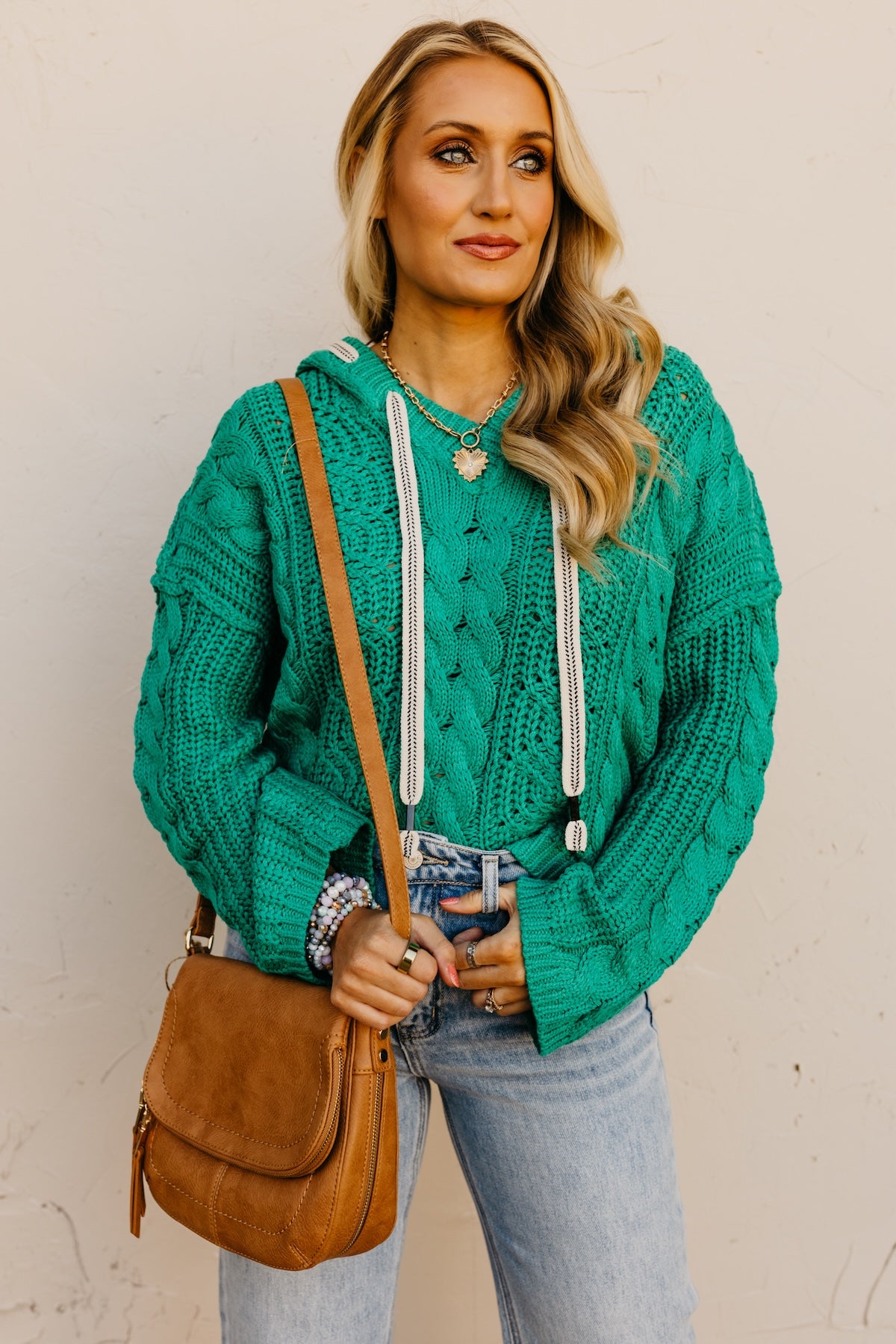 The Christian Chunky Knit Hooded Sweater
