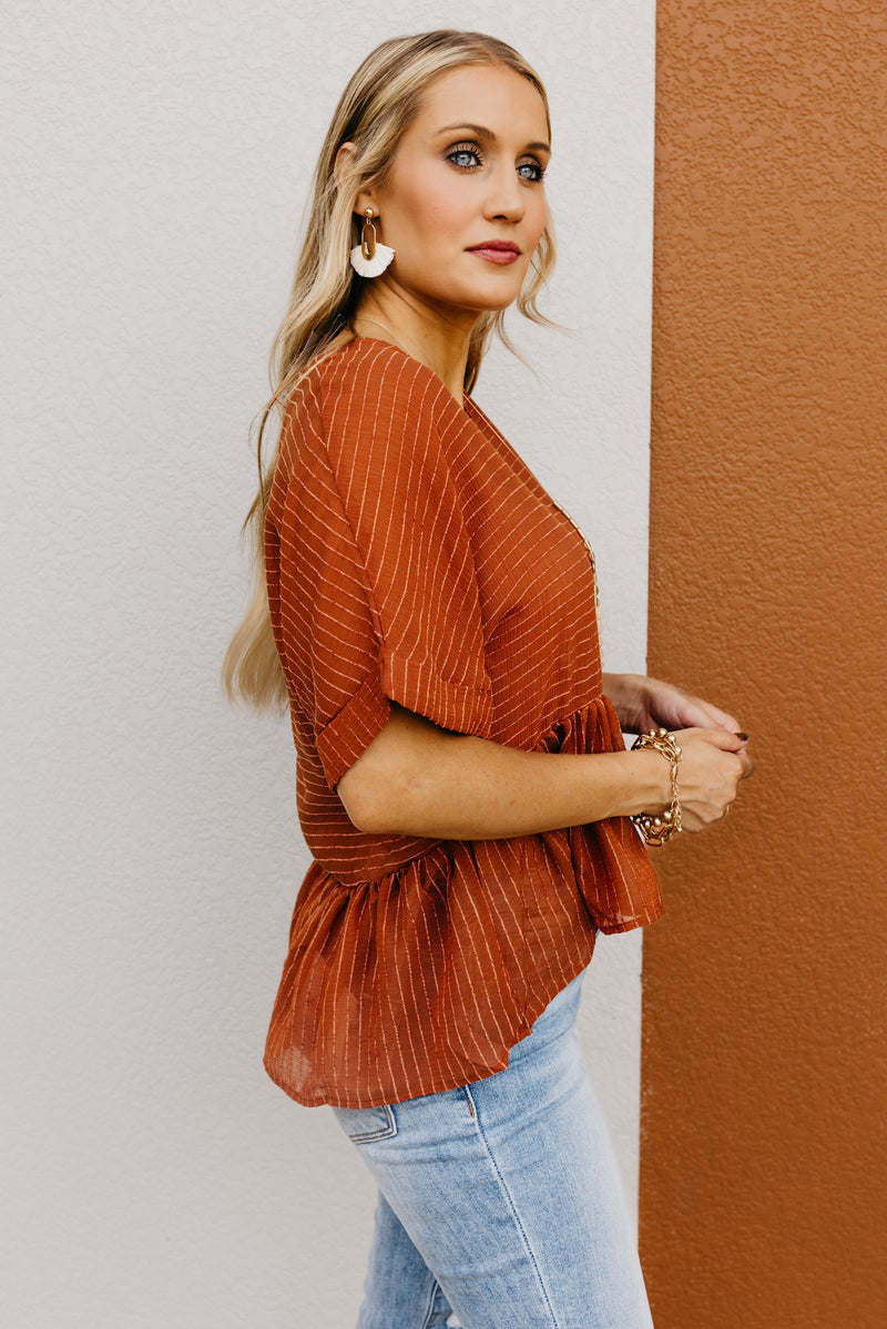 The Rihanna Button Down Top