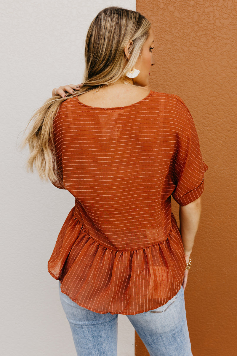 The Rihanna Button Down Top