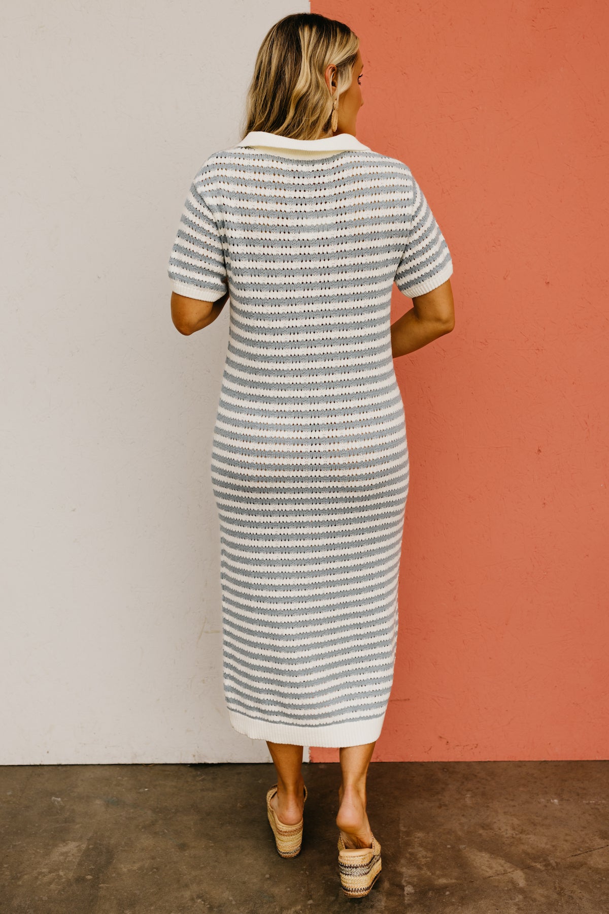 The Bodhi Open Knit Sweater Dress