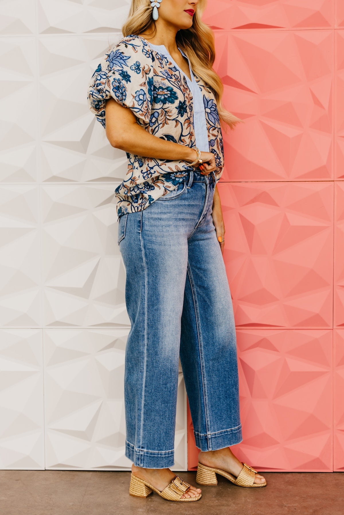 Flying Monkey Denim | The Sayler Crop Wide Leg Denim