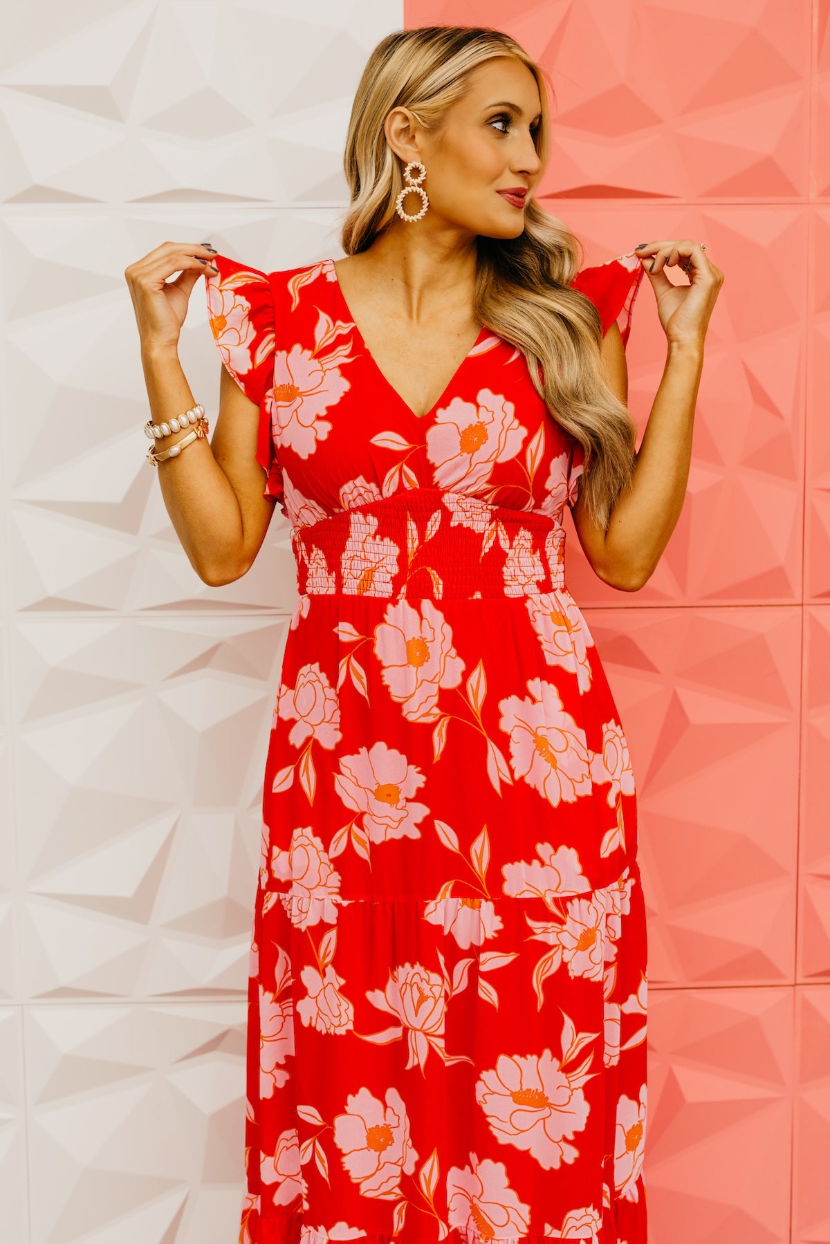The Andre Floral Tiered Maxi Dress