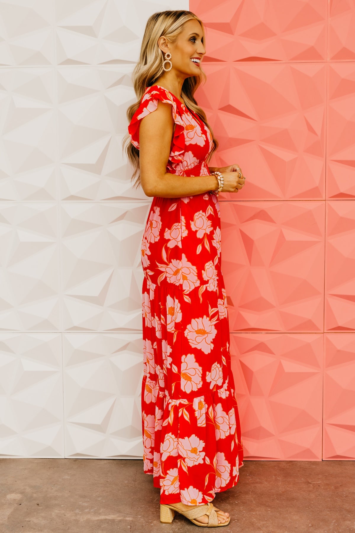 The Andre Floral Tiered Maxi Dress