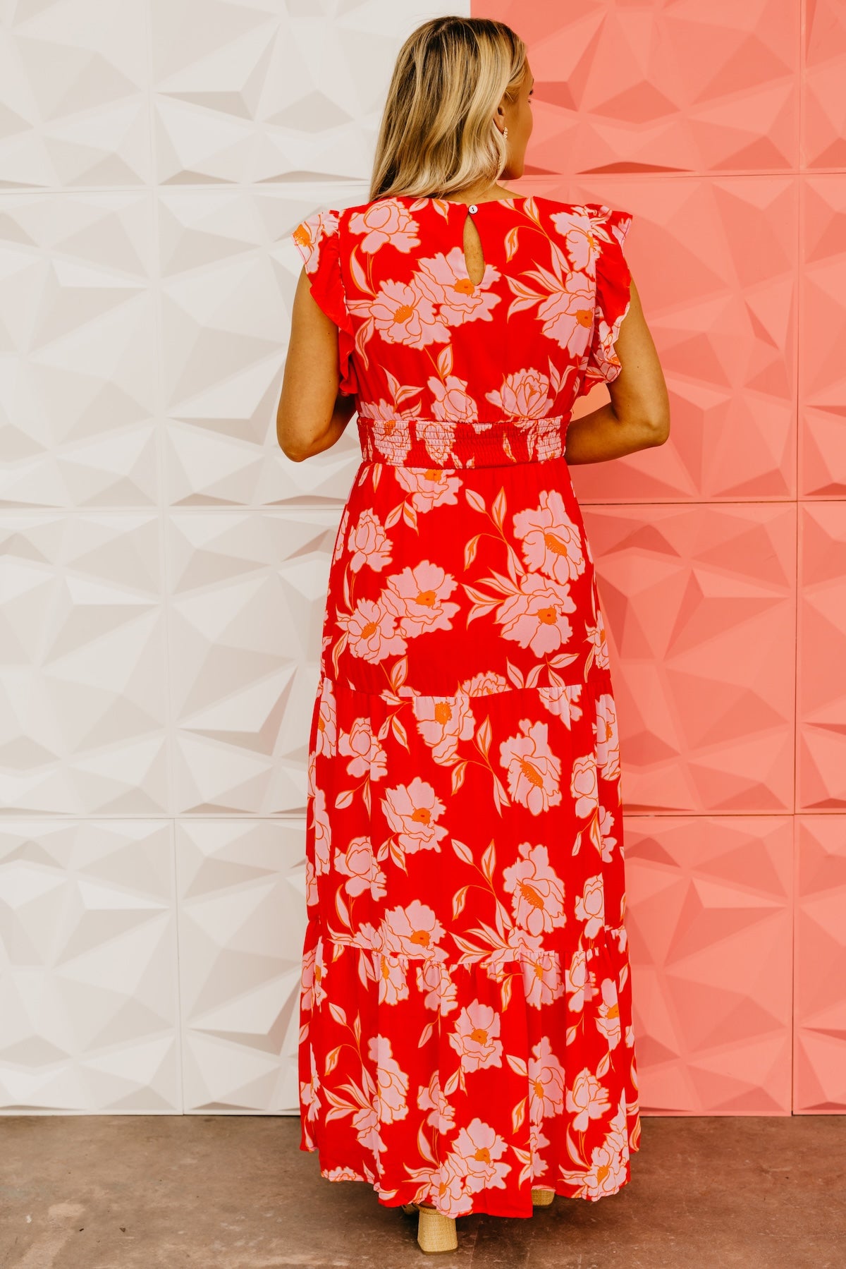 The Andre Floral Tiered Maxi Dress