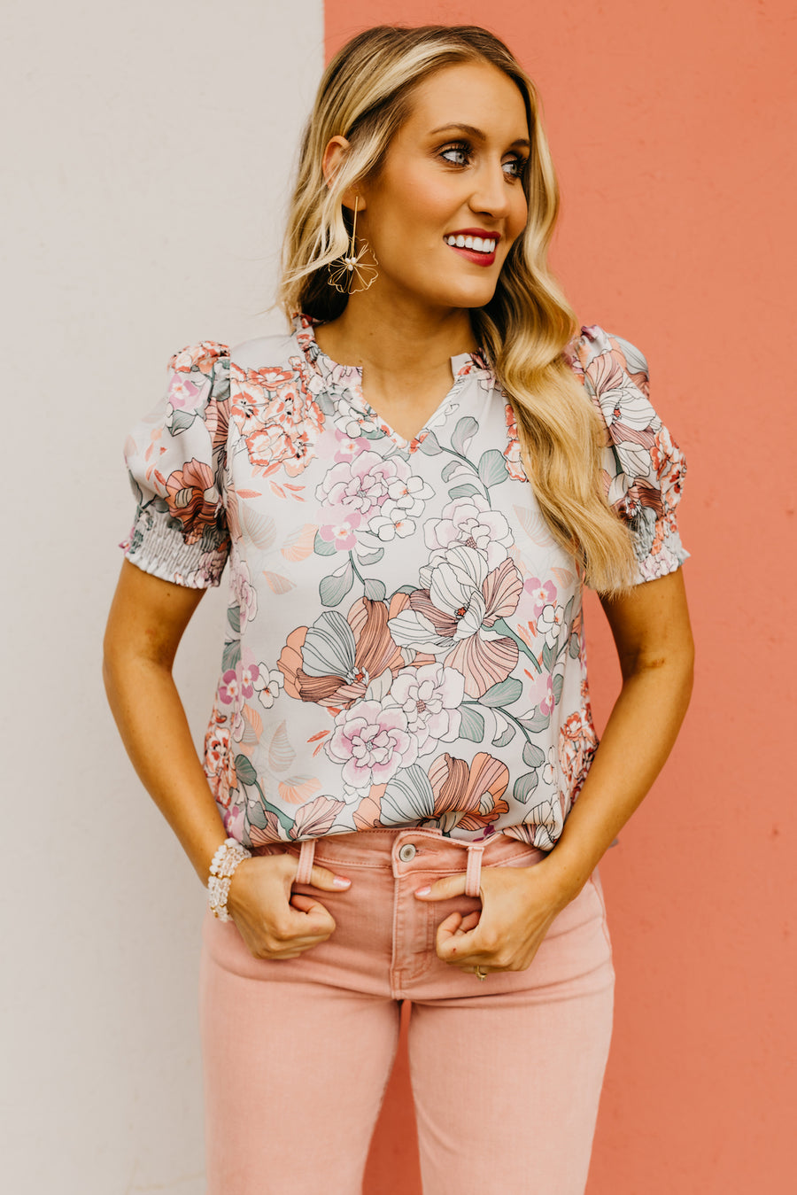 The Legacy Floral Blouse