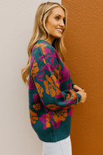 The Kelvin Floral Sweater