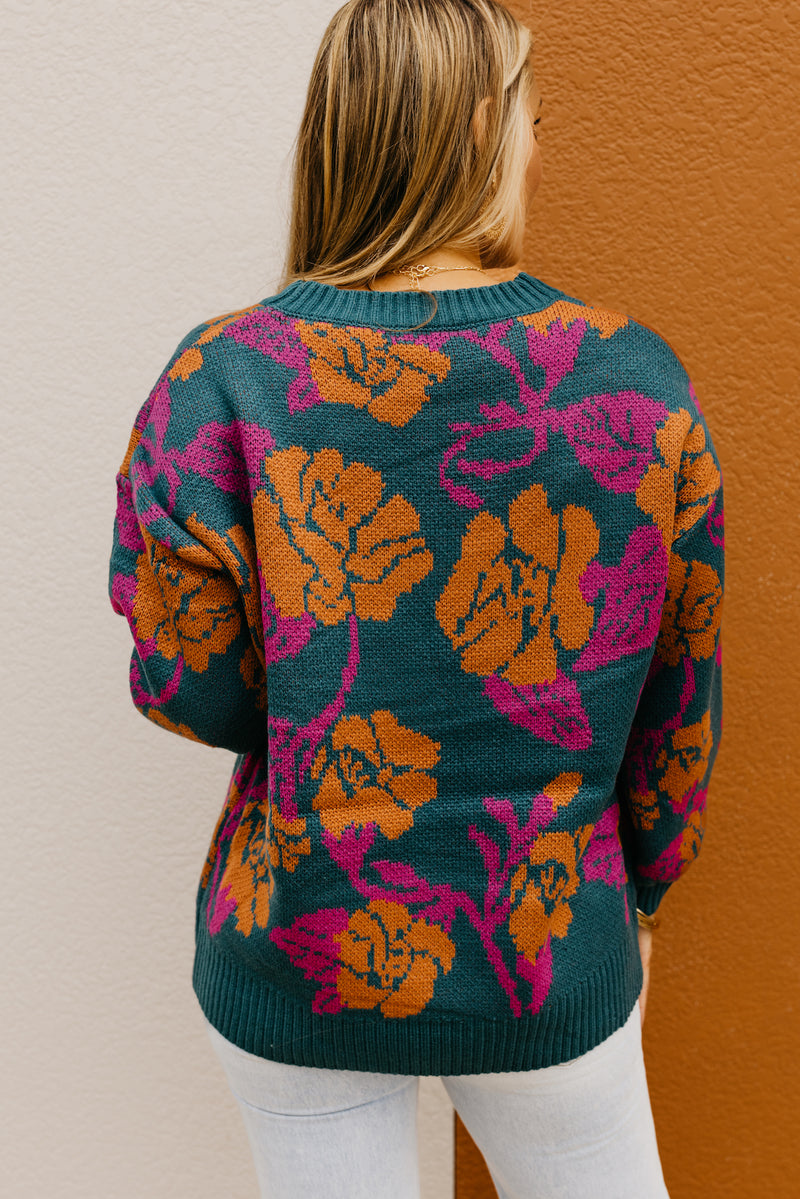The Kelvin Floral Sweater