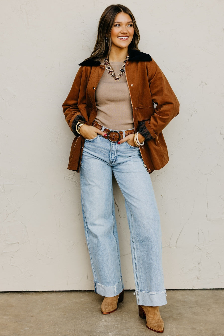 The Rosa Cotton Barn Jacket