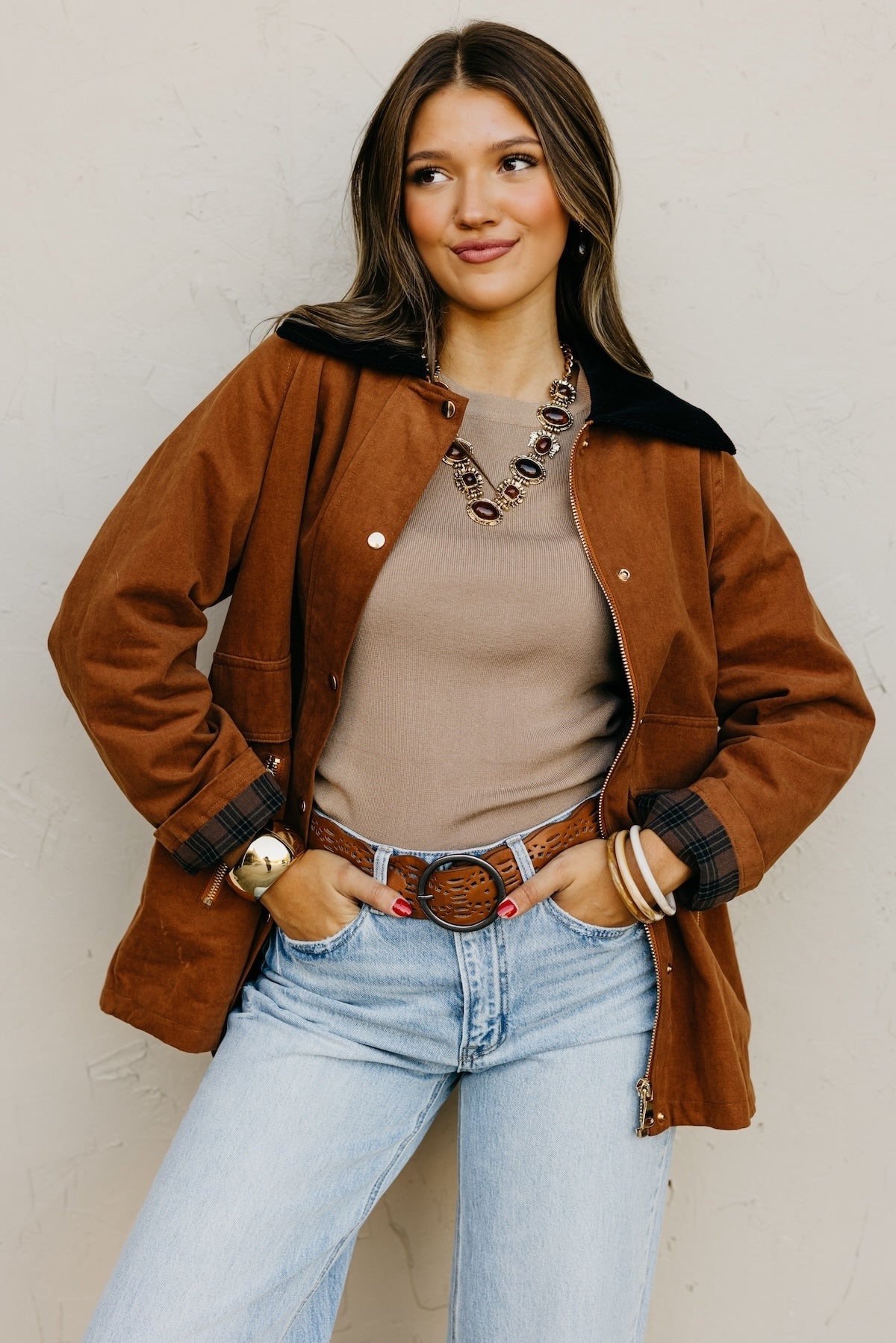The Rosa Cotton Barn Jacket