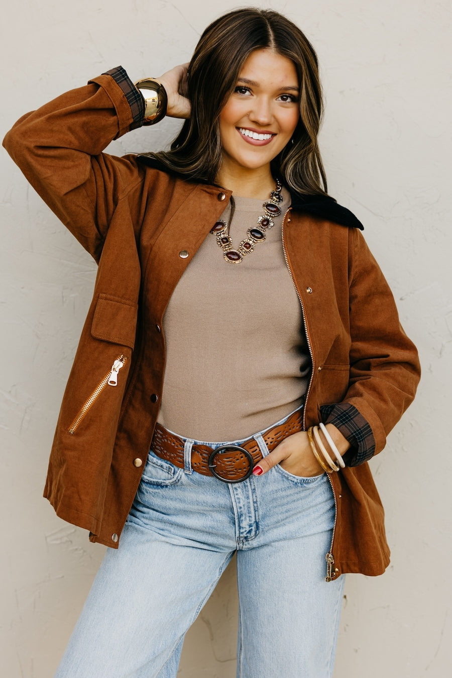 The Rosa Cotton Barn Jacket