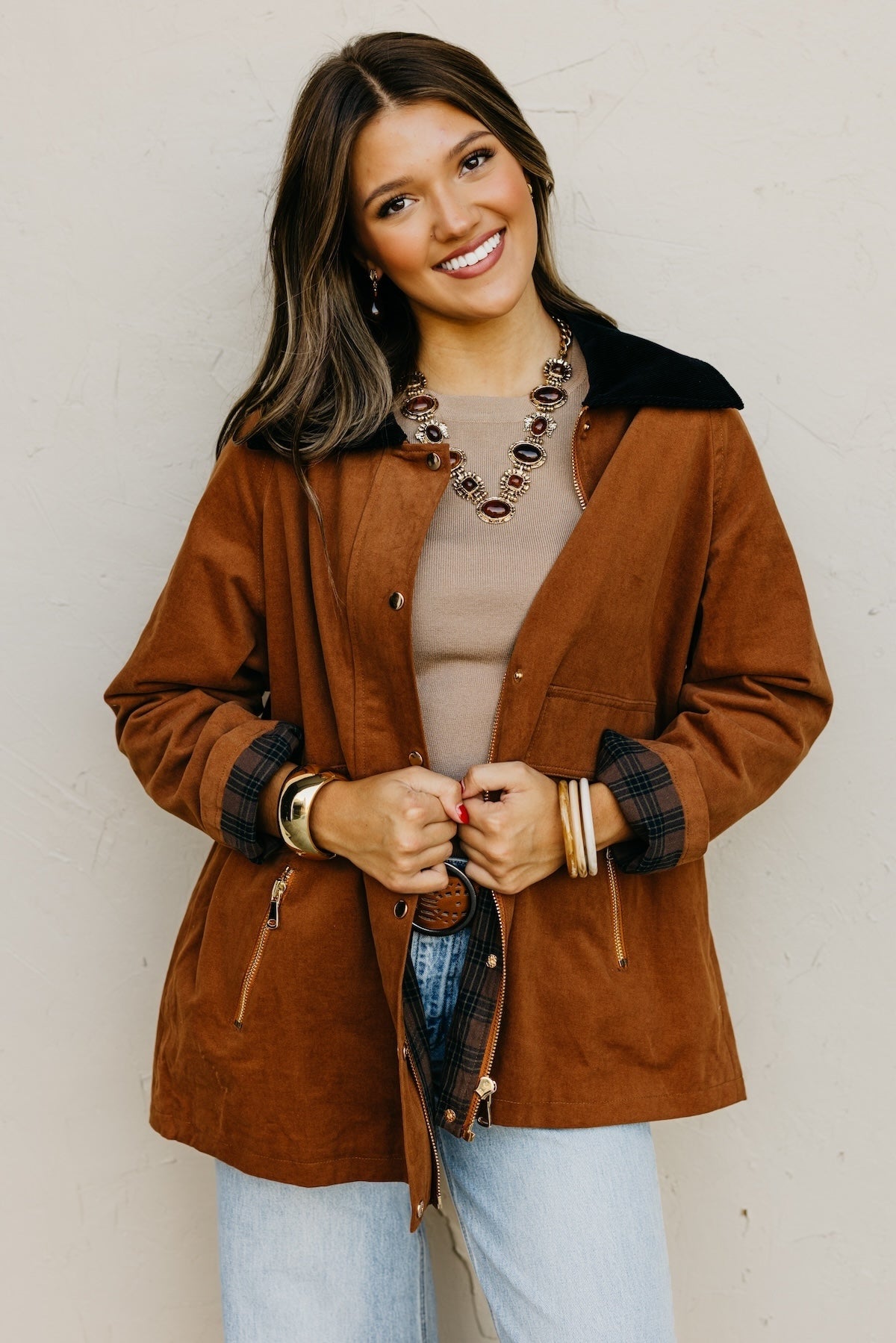 The Rosa Cotton Barn Jacket