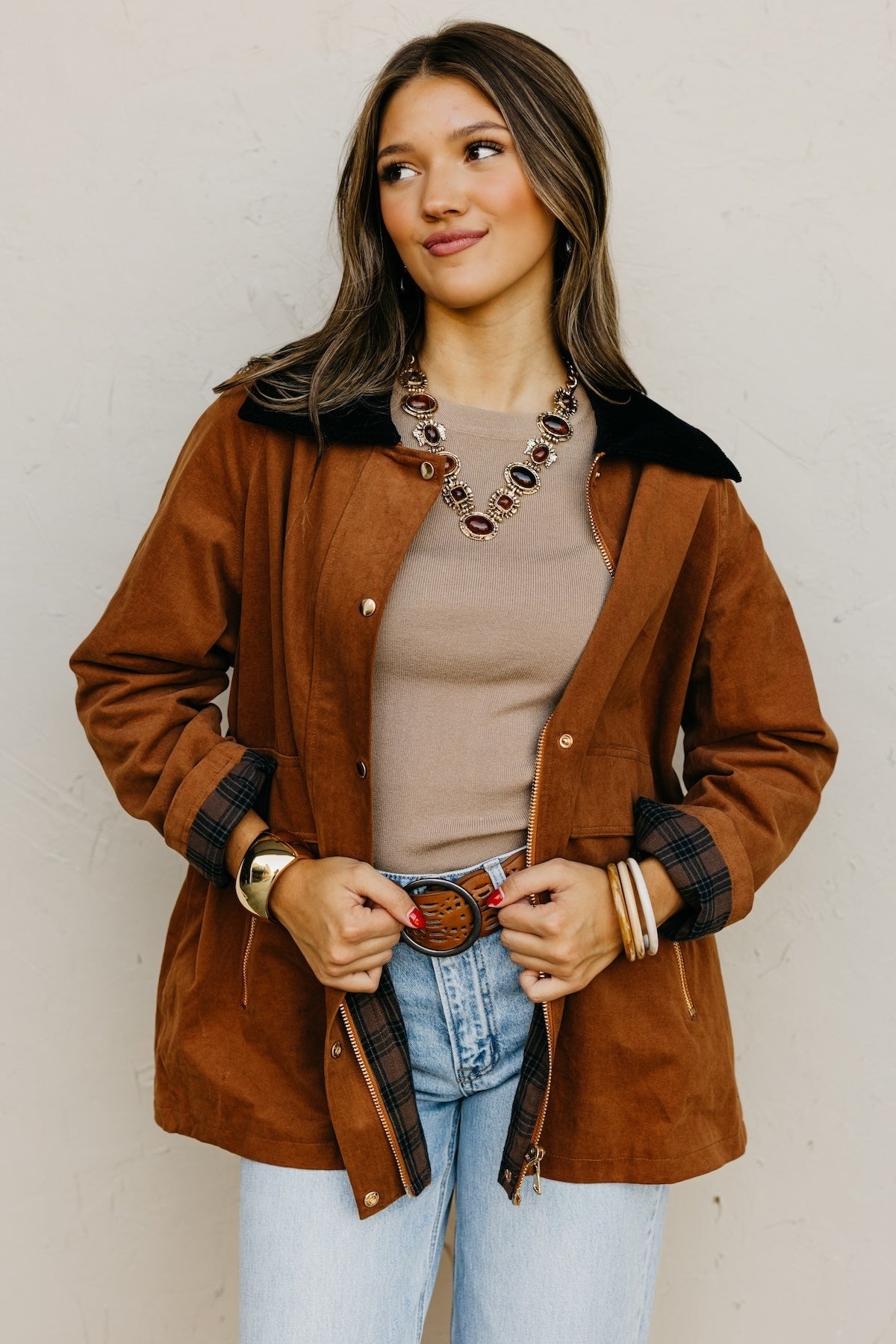 The Rosa Cotton Barn Jacket