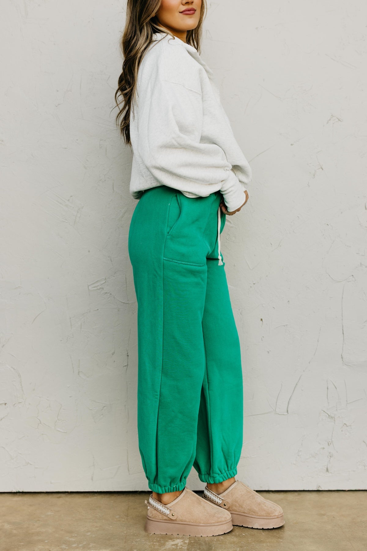 The Natalie Wide Jogger Pants