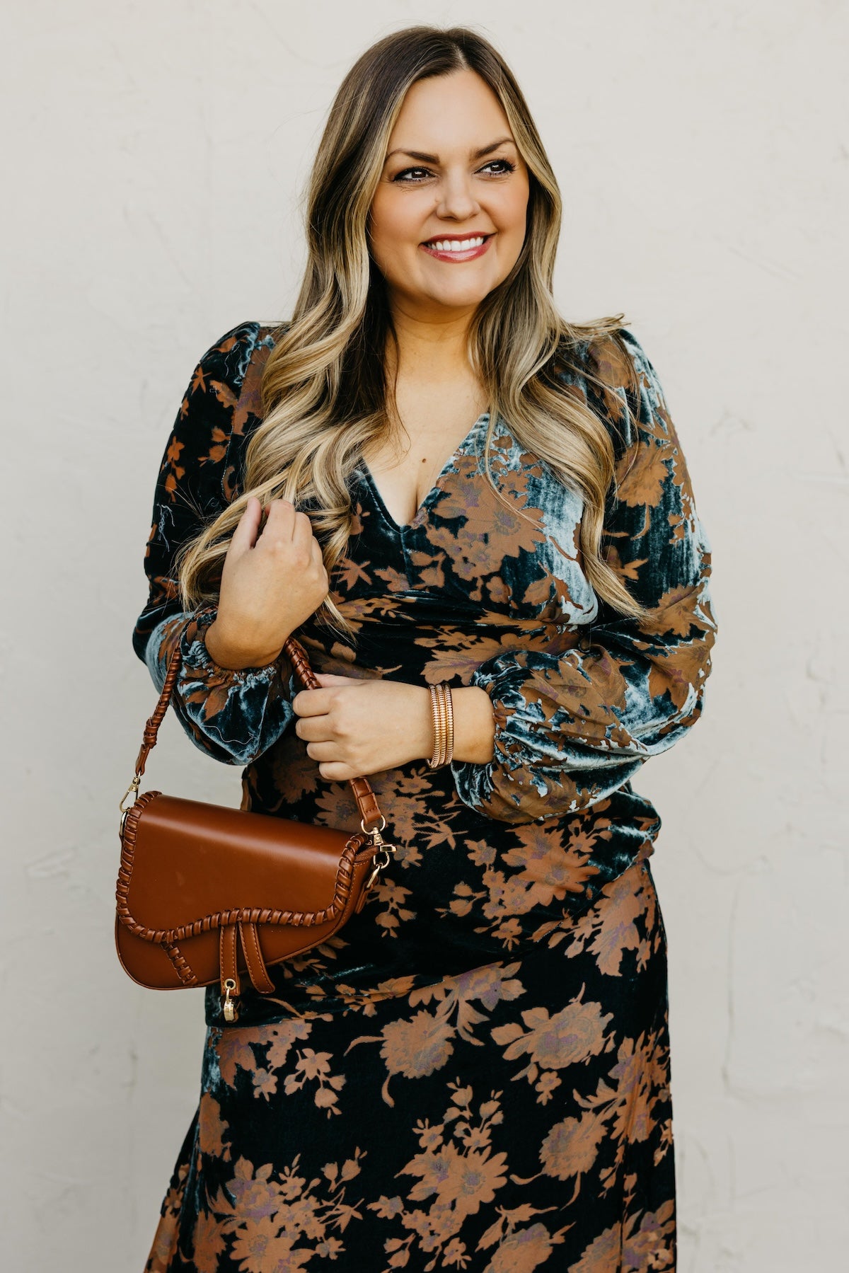 The Mariska Burnout Velvet Maxi Dress