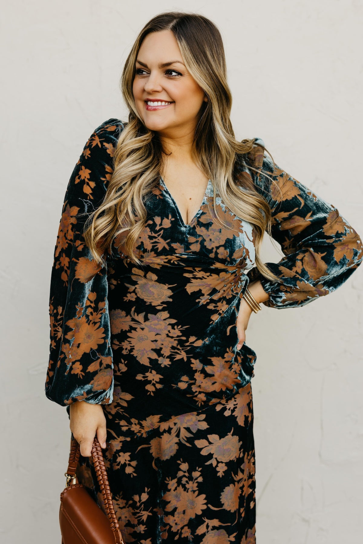 The Mariska Burnout Velvet Maxi Dress