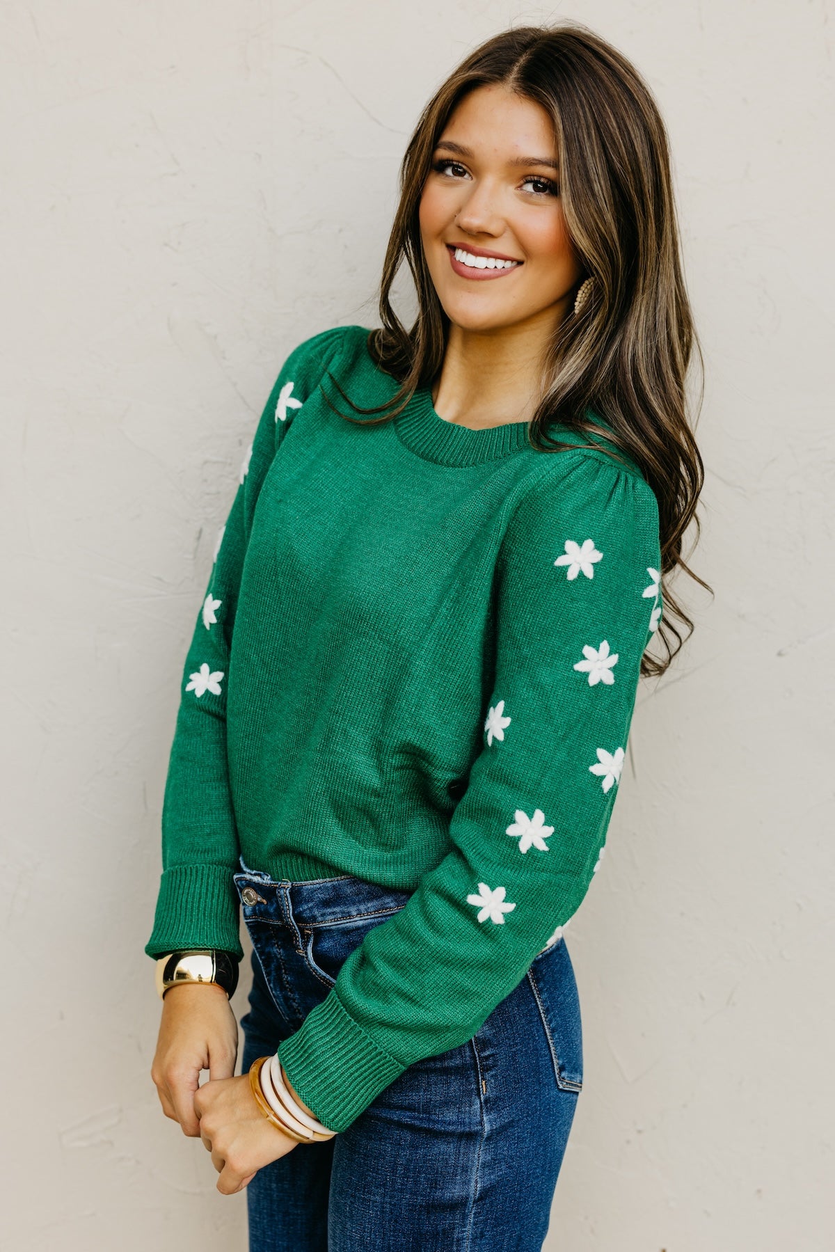 The Randy Floral Embroidered Sweater