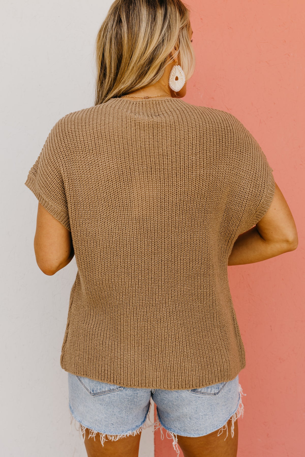 The Madelynn Sleeveless Sweater Top