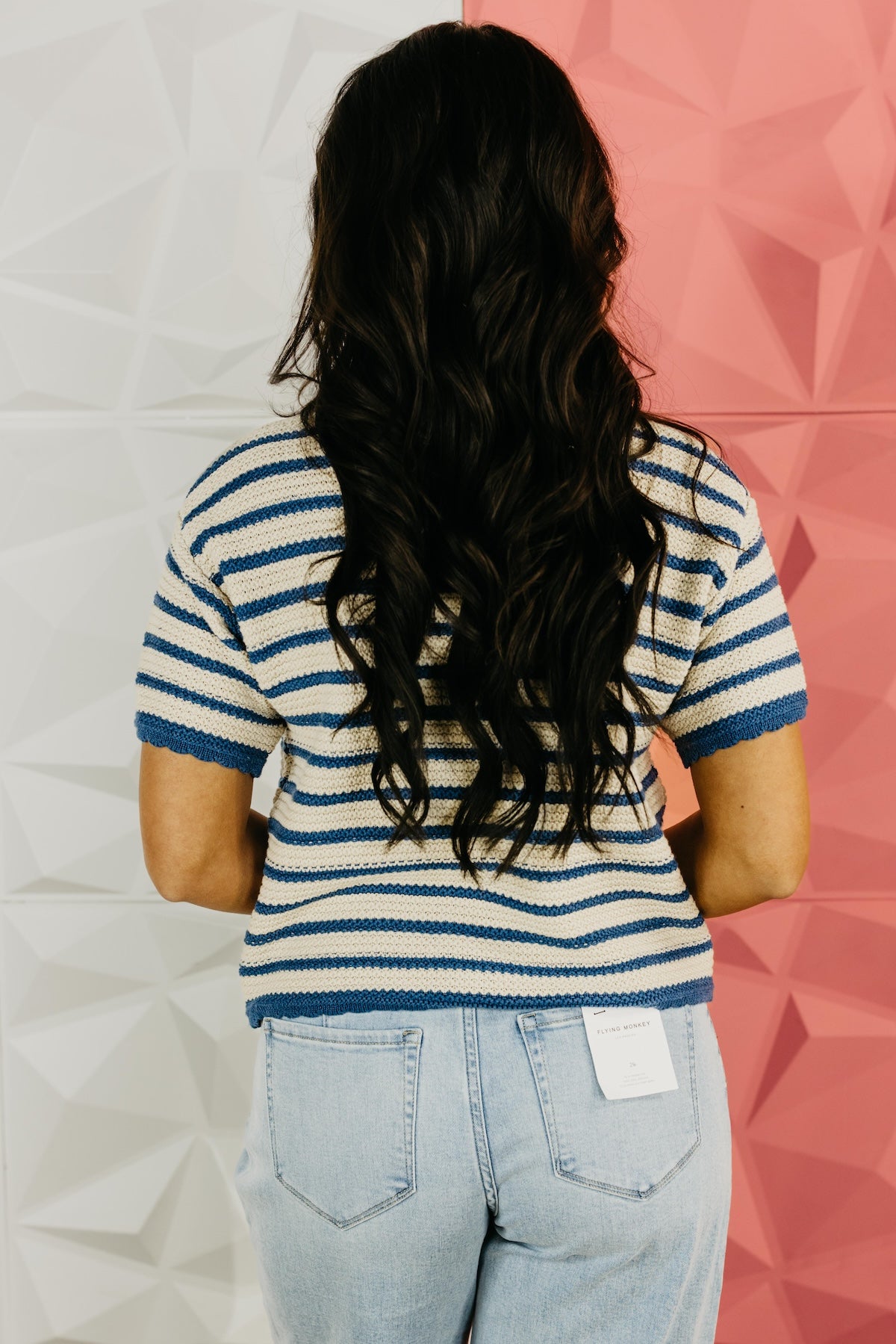 The Adeline Floral Embroidered Sweater Top