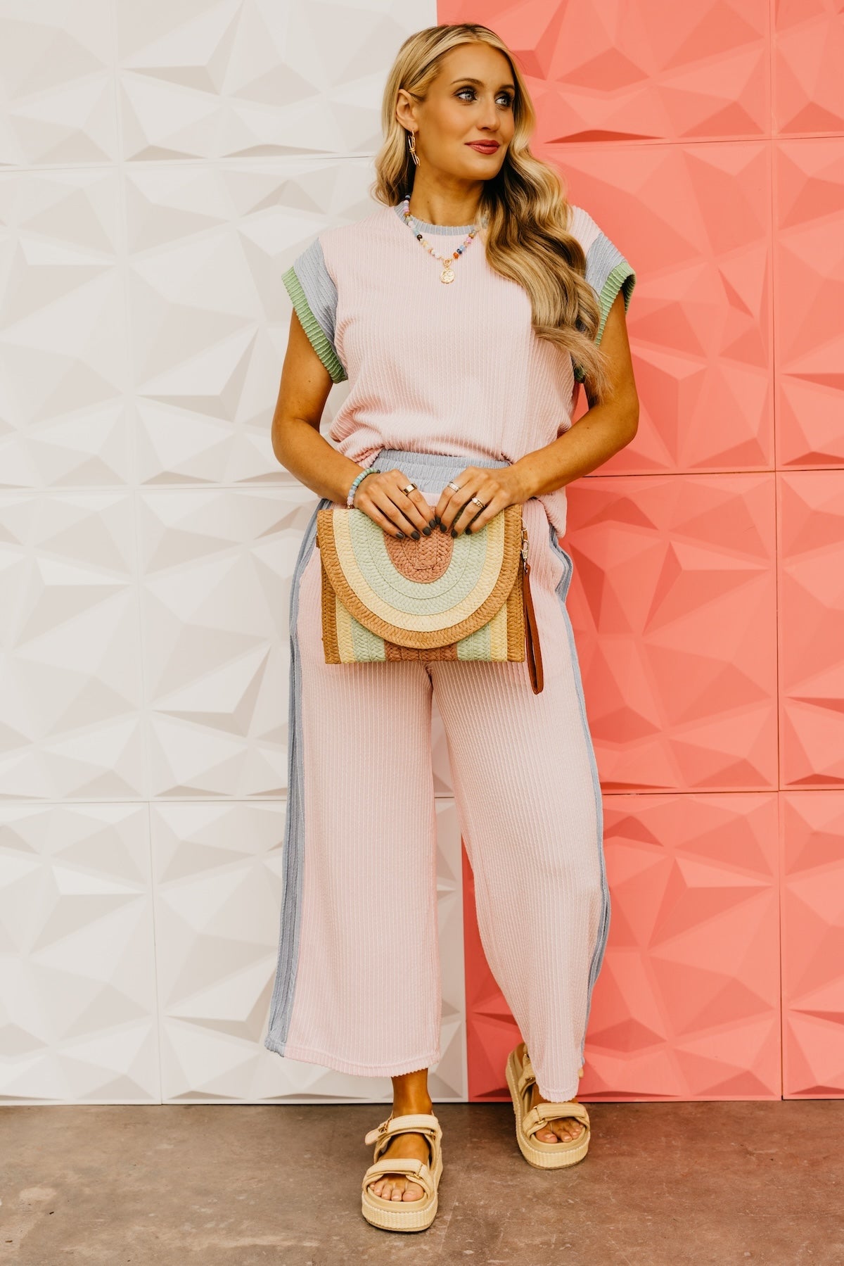 The Fernando Ribbed Pants Set