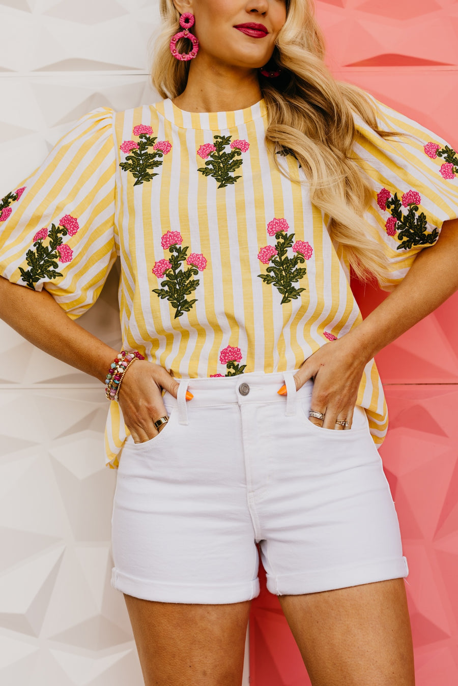 Vervet Denim | The Rebecca Double Cuff Shorts