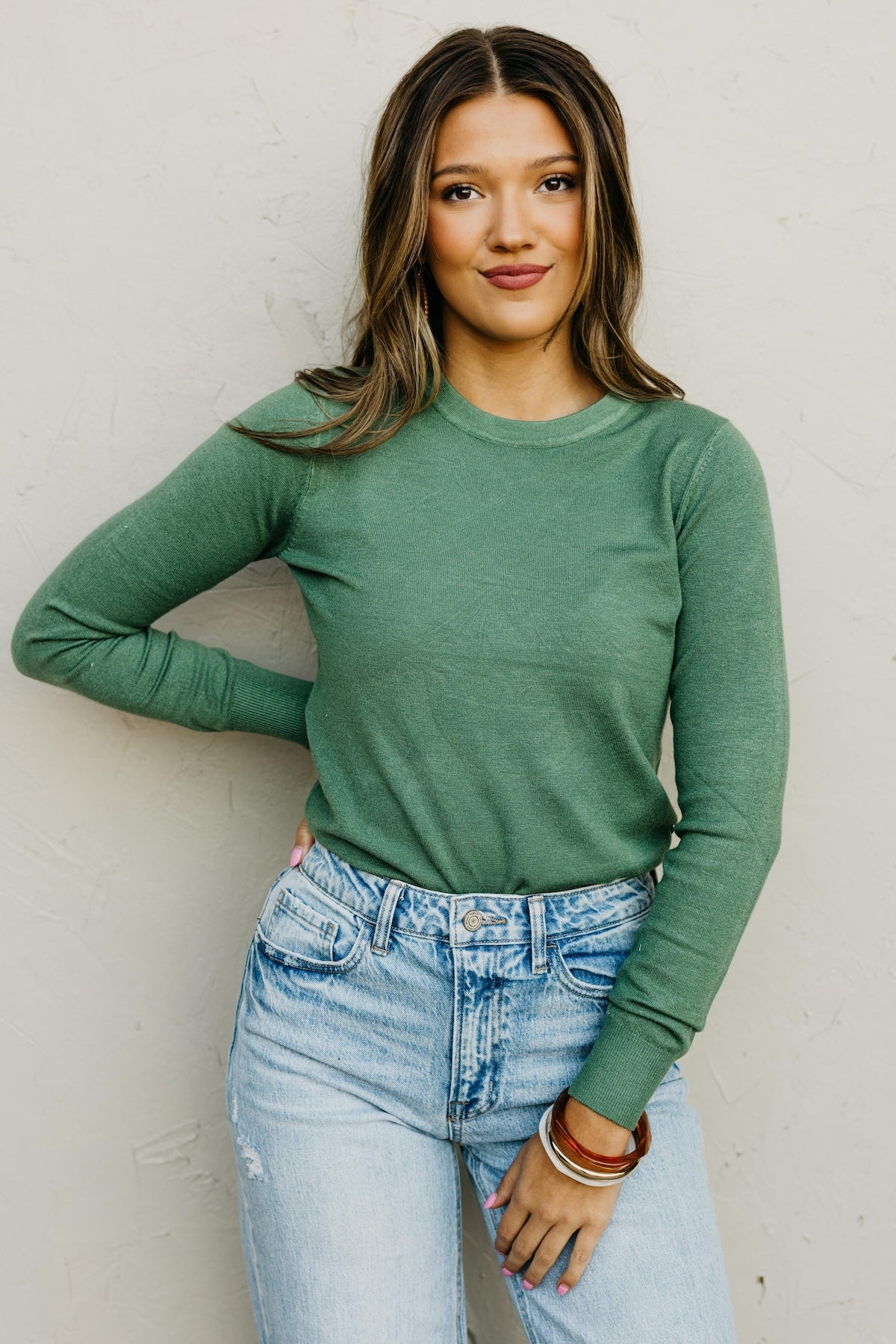 The Amiya Round Neck Sweater