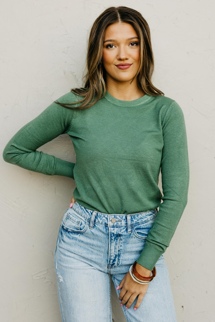 The Amiya Round Neck Sweater