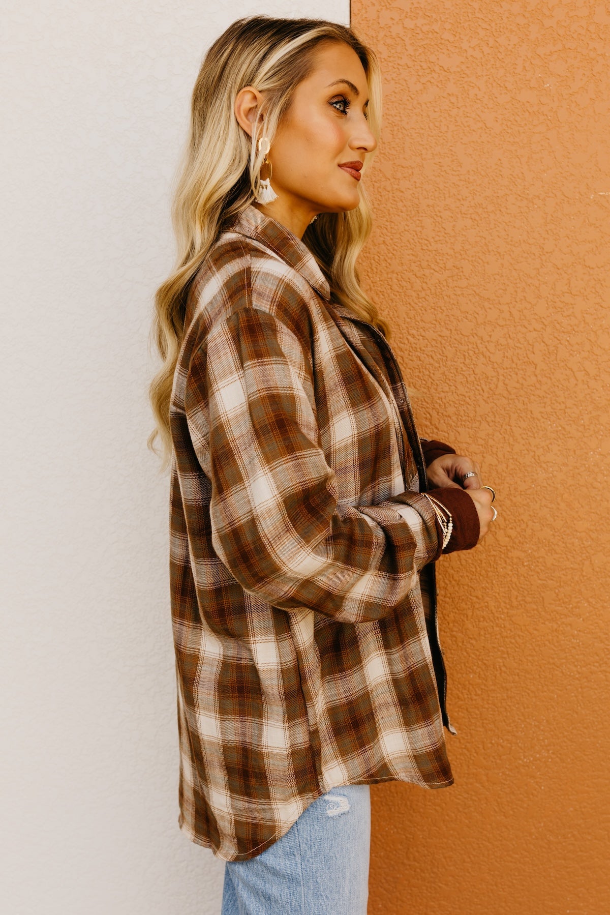 The Greysen Boyfriend Plaid Shirt