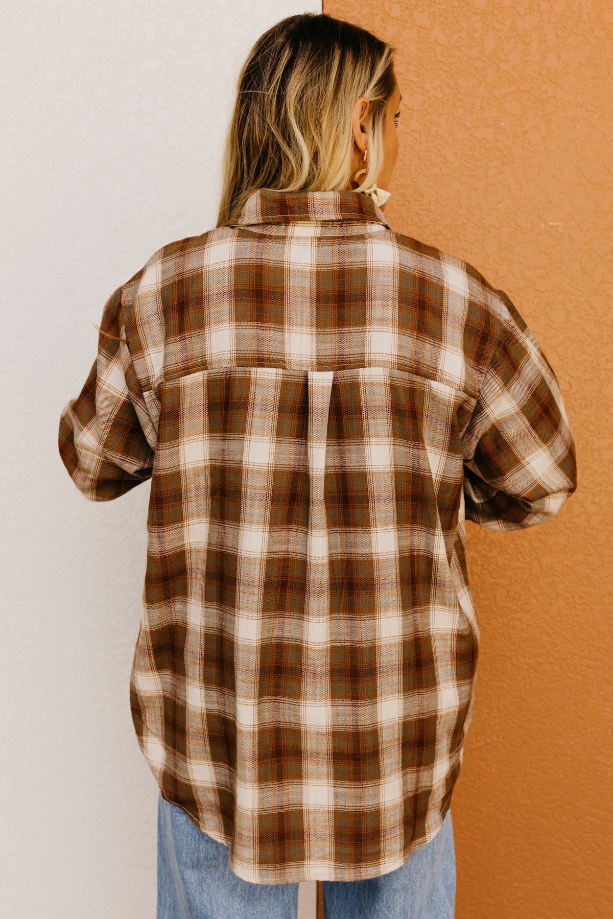 The Greysen Boyfriend Plaid Shirt