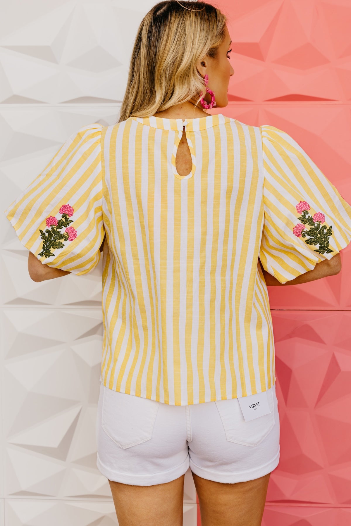 The Brycen Floral Puff Sleeve Top