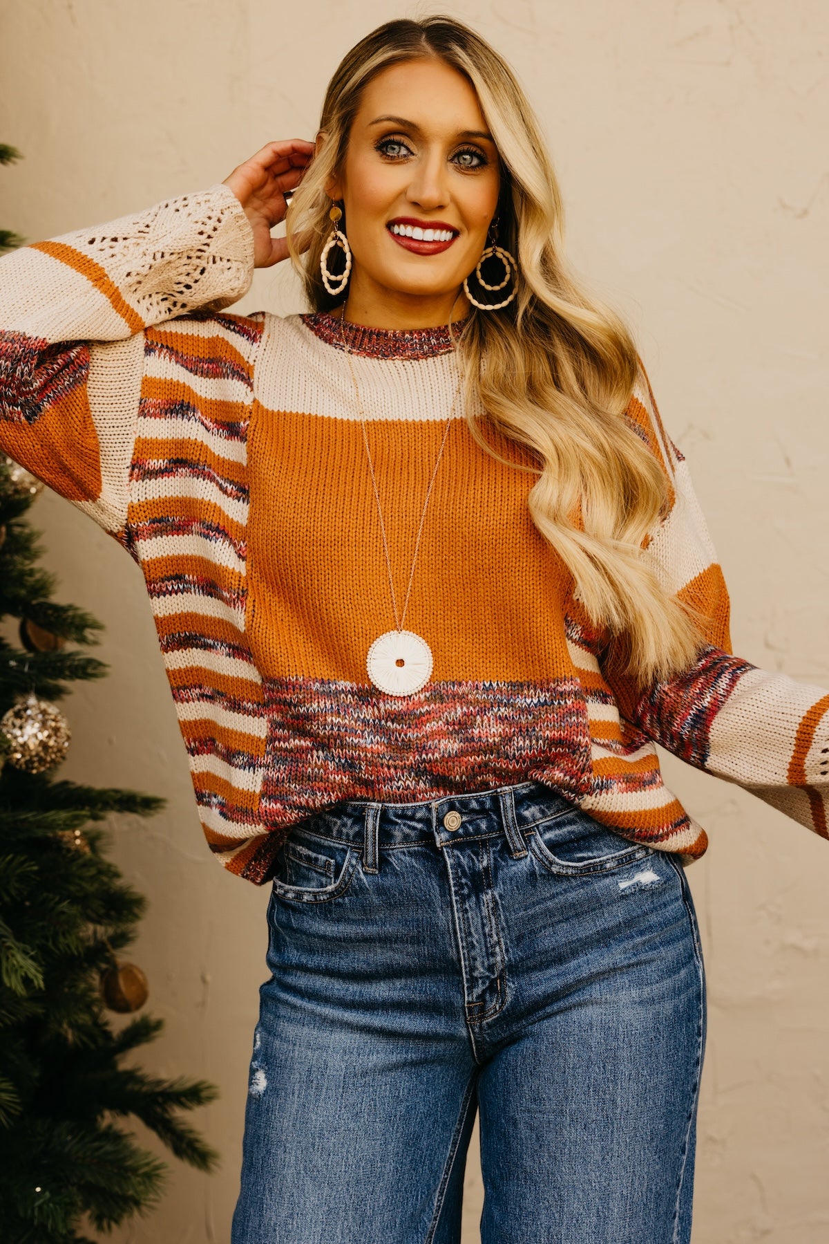 The Matilda Color Block Sweater