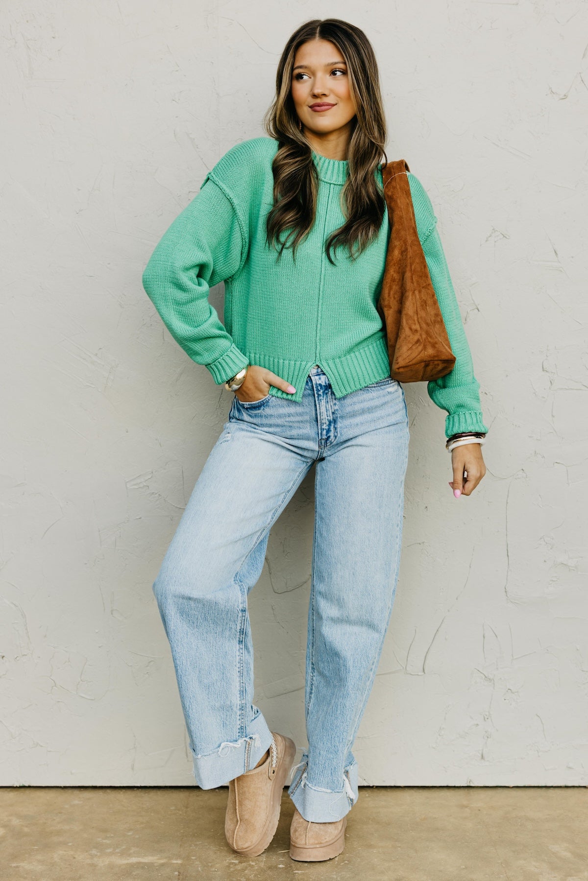 The Dylan Center Seam Sweater