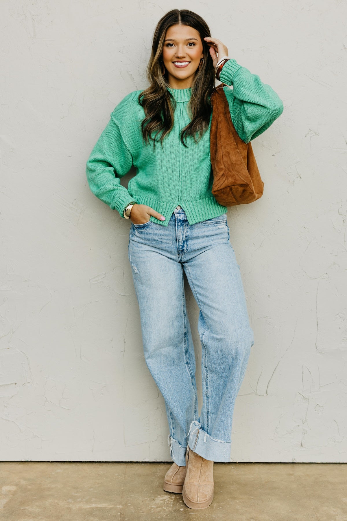 The Dylan Center Seam Sweater