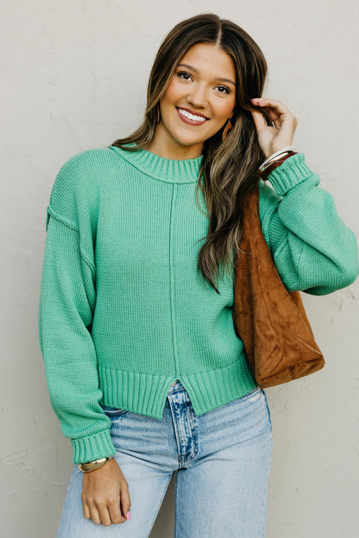 The Dylan Center Seam Sweater