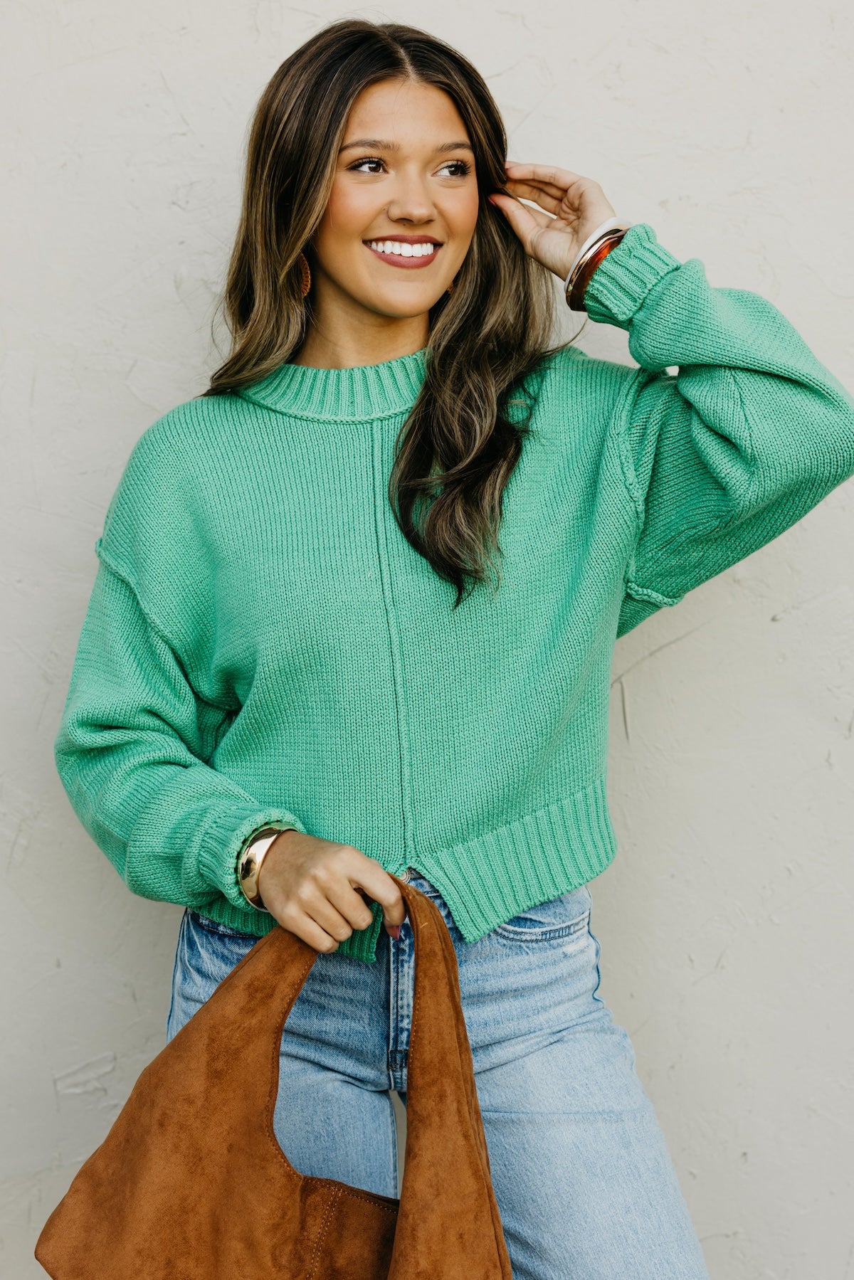 The Dylan Center Seam Sweater