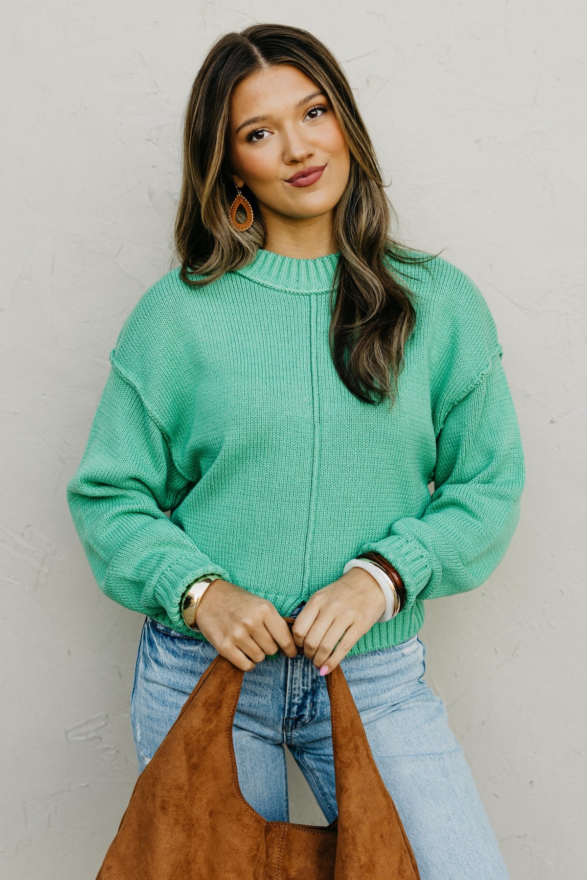 The Dylan Center Seam Sweater