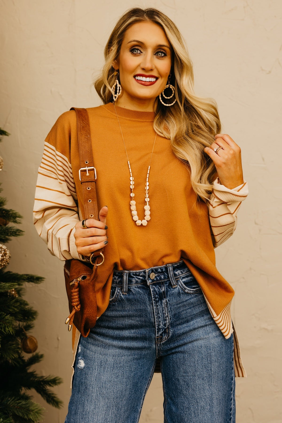 The Lakyn Panel Longline Sweater